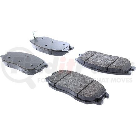 106.10130 by CENTRIC - Posi Quiet Extended Wear Brake Pads with Shims and Hardware