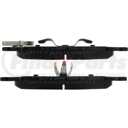 106.09320 by CENTRIC - Posi Quiet Extended Wear Brake Pads with Shims and Hardware