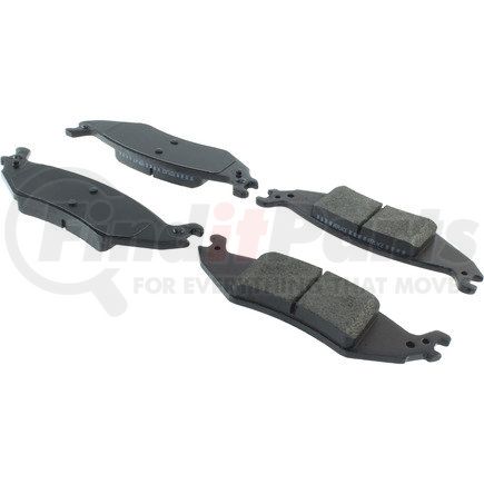 106.10460 by CENTRIC - Posi Quiet Extended Wear Brake Pads with Shims and Hardware