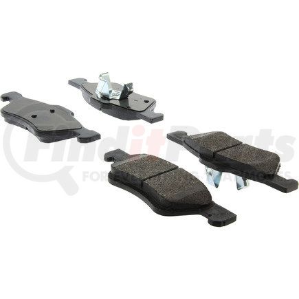 106.10470 by CENTRIC - Posi Quiet Extended Wear Brake Pads with Shims and Hardware