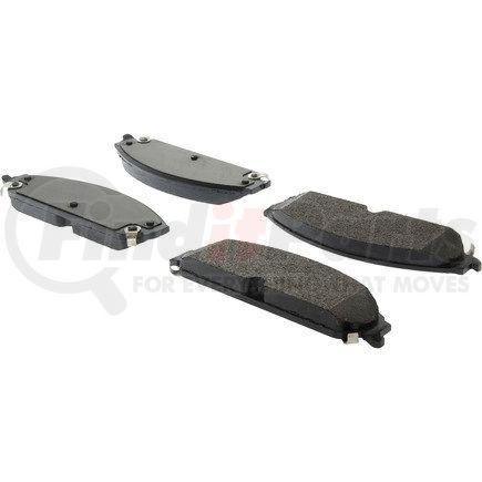 106.10580 by CENTRIC - Posi Quiet Extended Wear Brake Pads with Shims and Hardware