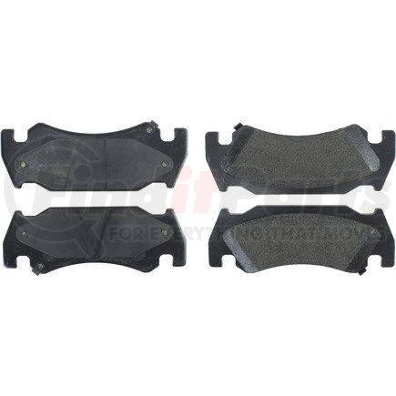 106.1085 by CENTRIC - Posi Quiet Extended Wear Brake Pads with Shims and Hardware