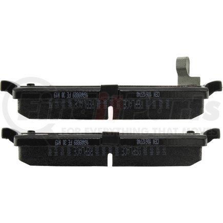 106.12740 by CENTRIC - Posi Quiet Extended Wear Brake Pads with Shims and Hardware