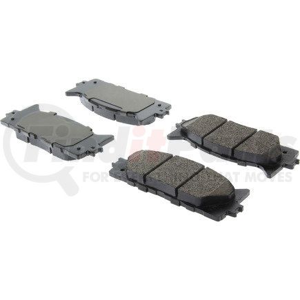 106.12930 by CENTRIC - Posi Quiet Extended Wear Brake Pads with Shims and Hardware