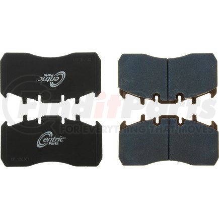 106.13700 by CENTRIC - Heavy Duty 23K Air Disc Brake Pads