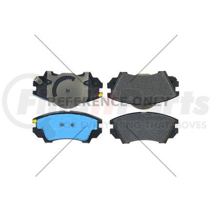 106.14040 by CENTRIC - Posi Quiet Extended Wear Brake Pads with Shims and Hardware