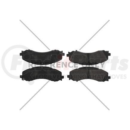 106.61050 by CENTRIC - Posi Quiet Extended Wear Brake Pads with Shims