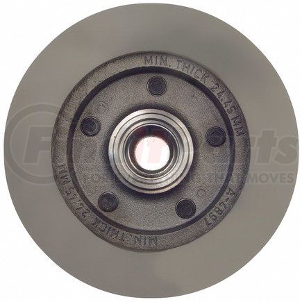 BD125496 by WAGNER - Wagner BD125496 Brake Hub & Rotor