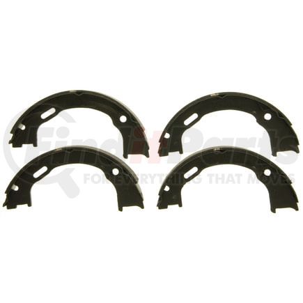 PAB862 by WAGNER - Wagner ThermoQuiet PAB862 Parking Brake Shoe Set