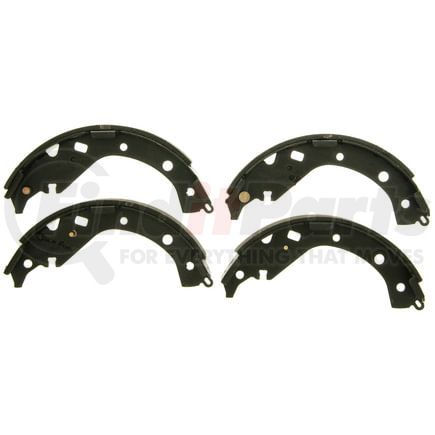 PAB911 by WAGNER - Wagner ThermoQuiet PAB911 Drum Brake Shoe Set