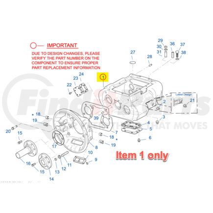 S2497 by FULLER - CASE ASSEMBLY