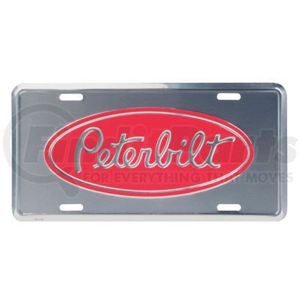 PETC60021100 by PETERBILT - AutomotivePlate Silver Pb