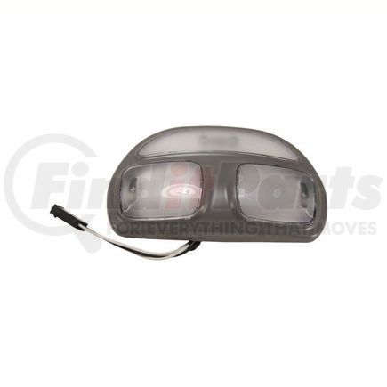 16-09008-221 by PETERBILT - Dome Light - Gray