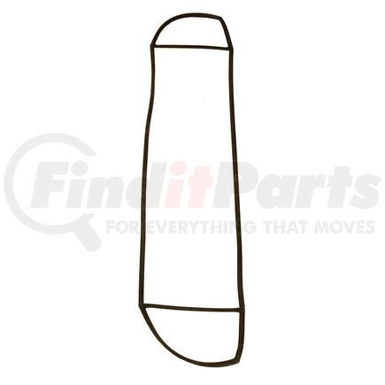 20-12470 by PETERBILT - Door Window Seal