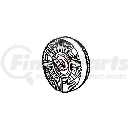 E9TZ8A616K by FORD - CLUTCH ASM FAN