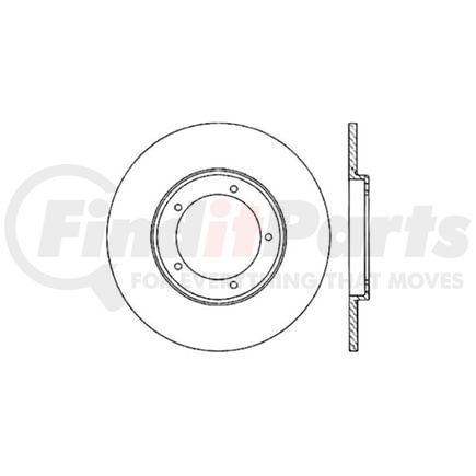 127.37000L by STOPTECH - Sport Drilled & Slotted Brake Rotor, Front Left