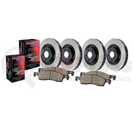 906.47018 by STOPTECH - Preferred Pack;F&R