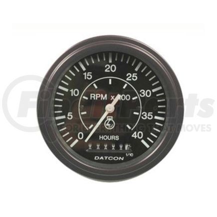 103684 by DATCON INSTRUMENT CO. - Tachometer with Hourmeter (86mm/3.375”)
