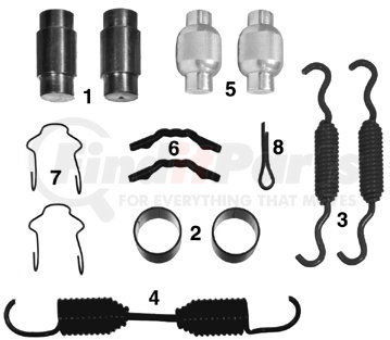 K136 by LELAND - BRAKE KIT (SO)