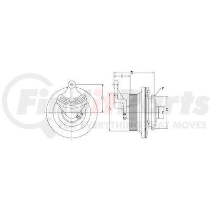 791099 by HORTON - Engine Cooling Fan Clutch