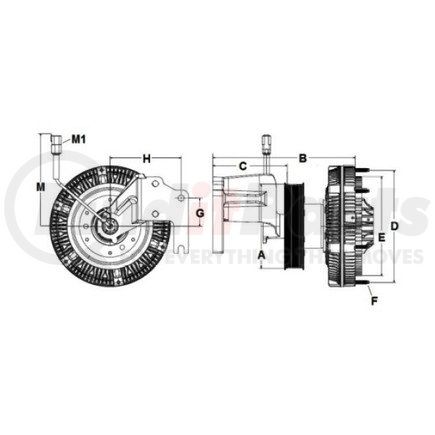 9910146 by HORTON - RCV250 Fully-Variable Fan Drive