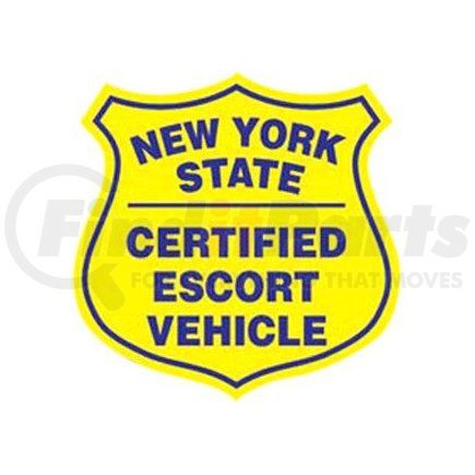 NYS101 by MS CARITA - "New York State" 12" x 12" Escort Magnet