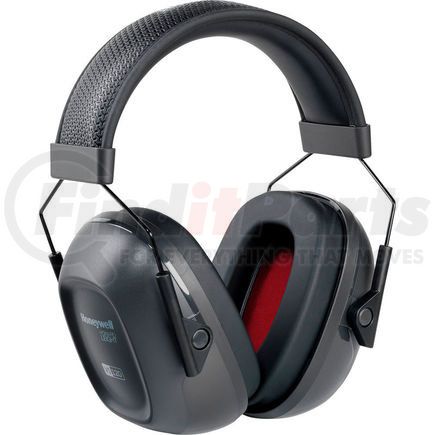 1035104-VS by NORTH SAFETY - Honeywell VeriShield&#153; 1035104-VS 100 Passive Earmuffs, Over The Head, Black, NRR 26