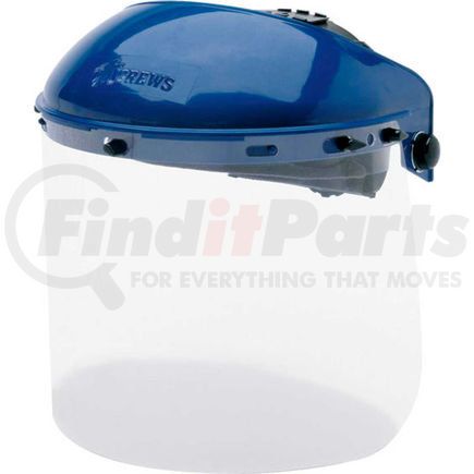 103 by MCR SAFETY - MCR Safety 103 Ratchet Head Gear, Head Gear Only, Polycarbonate, Blue