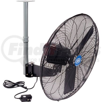 293059 by GLOBAL INDUSTRIAL - Global Industrial&#153; 30" Industrial Ceiling Mount Fan - Outdoor Rated - 8400CFM - 3/10HP