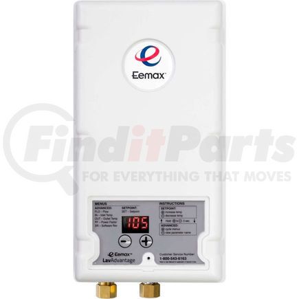 SPEX48T by EEMAX - Eemax 4.8kW 240V LavAdvantage Thermostatic Electric Tankless Water Heater