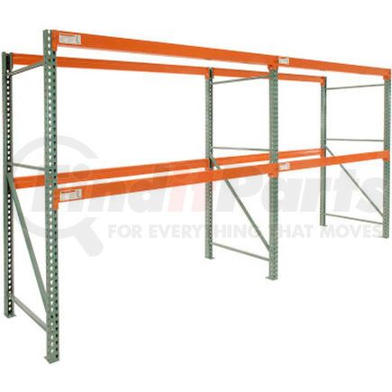 320884 by GLOBAL INDUSTRIAL - Global Industrial&#153; Tear Drop Pallet Rack Add-On 144"W X 42"D X 144"H