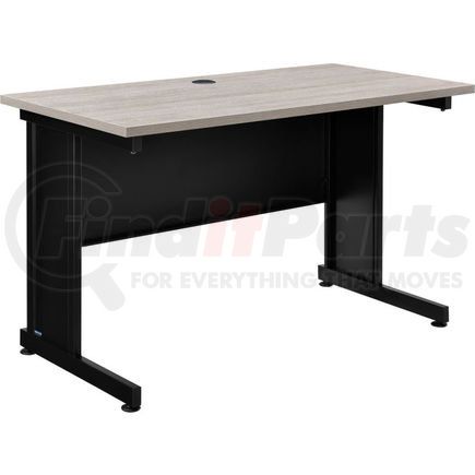 240344RGY by GLOBAL INDUSTRIAL - Interion&#174; 48"W Desk - Rustic Gray