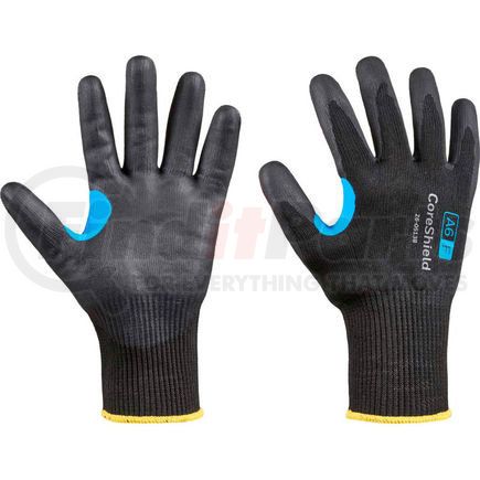 26-0513B/9L by NORTH SAFETY - CoreShield&#174; 26-0513B/9L Cut Resistant Gloves, Nitrile Micro-Foam Coating, A6/F, Size 9