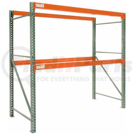 B2282507N by GLOBAL INDUSTRIAL - Global Industrial&#8482; Tear Drop Pallet Rack Starter 96"W x 48"D x 96"H