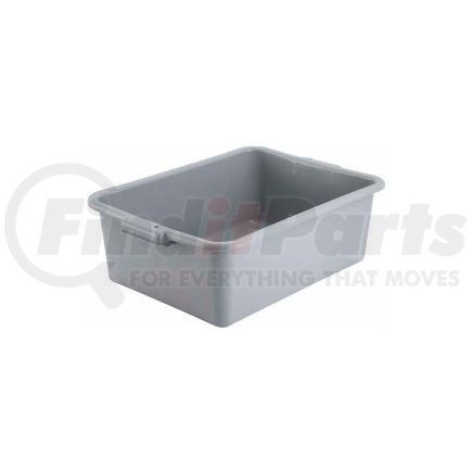 PL-7G by WINCO - Winco PL-7G - Bus Box, Gray, Polypropylene, 21-1/2"D x 15-3/4"W x 7-1/4"H, NSF