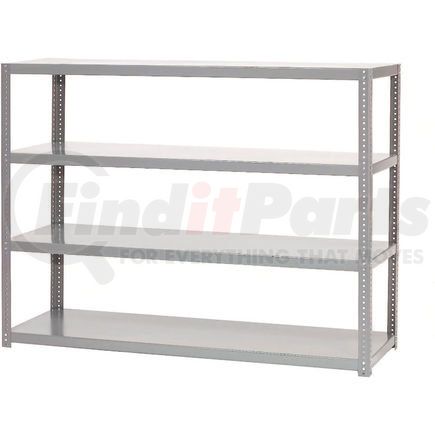 236603 by GLOBAL INDUSTRIAL - Global Industrial&#153; Extra Heavy Duty Shelving, 36"W x 18"D x 72"H, 4 Shelves, Gray