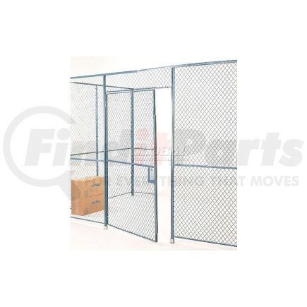 603335 by GLOBAL INDUSTRIAL - Global Industrial&#8482; Wire Mesh Hinged Door - 10x4