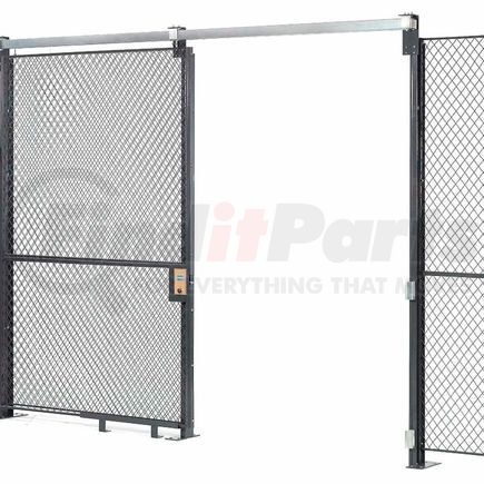 603340 by GLOBAL INDUSTRIAL - Global Industrial&#8482; Wire Mesh Sliding Gate - 10x3