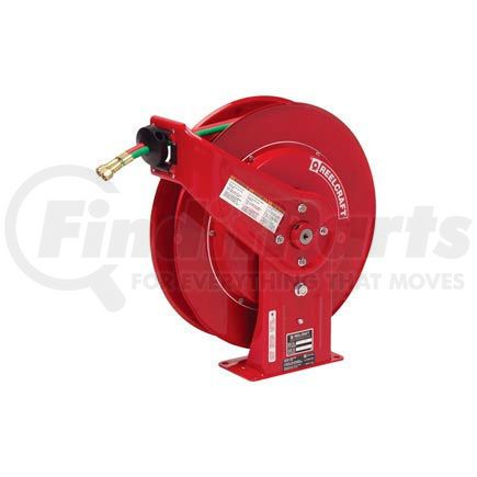 TW7460 OLP by REELCRAFT - Reelcraft TW7460 OLP 1/4"x 60' 200 PSI Spring Retractable Welding Cable Reel