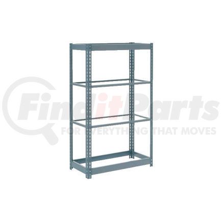 255625 by GLOBAL INDUSTRIAL - Global Industrial&#8482; Heavy Duty Shelving 48"W x 24"D x 72"H With 4 Shelves - No Deck - Gray