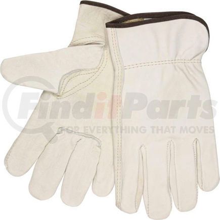 3215M by MCR SAFETY - Memphis 3215M Economy Leather Driver Gloves, Medium, Beige