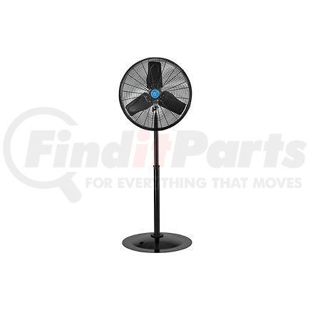 292650 by GLOBAL INDUSTRIAL - CD&reg; Premium 24 Inch Non Oscillating Pedestal Fan - 1/3 HP - 10200 CFM