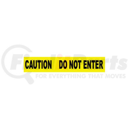 PT9 by NATIONAL MARKER COMPANY - Printed Barricade Tape - Caution Do Not Enter