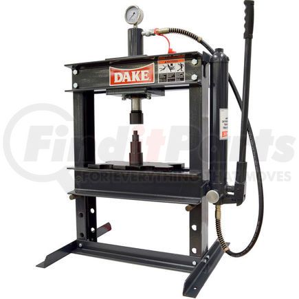 972200 by DAKE - Dake 972200 B-10 Bench 10-ton Manual H-frame Press