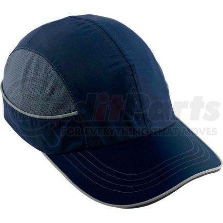 23345 by ERGODYNE - Ergodyne&#174; Skullerz&#174; 8950 Bump Cap, Navy, Long Brim, One Size