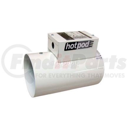 HP610001202T by TPI - TPI Hotpod 6" Diameter Inlet Duct Mounted Heater Hardwired HP6-1000120-2T 1000/500W 120V