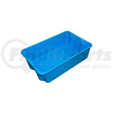 780308-5268 by MOLDED FIBERGLASS COMPANIES - Molded Fiberglass Nest and Stack Tote 780308 - 19-3/4" x 12-1/2" x 6" Blue