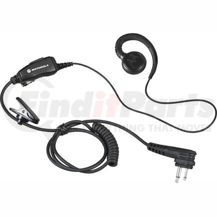 HKLN4604 by MOTOROLA - Motorola Lightweight Swivel Earpiece with In-line PTT Mic - HKLN4604