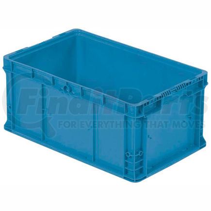 NXO2415-11.5-BL by LEWIS-BINS.COM - ORBIS Stakpak NXO2415-11.5 Modular Straight Wall Container, 24"L x 15"W x 11-1/2"H, Blue