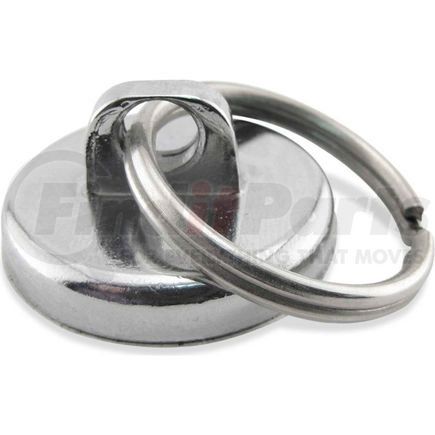 NA011200NBX by MASTER MAGNETICS - Master Magnetics Neodymium Super Magnet Assembly NA011200N with Key Ring 35 Lbs. Pull Chrome Plating